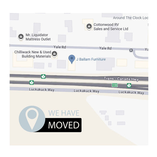 Ballam Furniture Moves to 44768 Yale Road — Explore Our New Store in Chilliwack