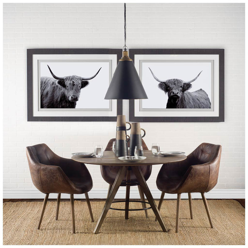 Mercana Garand Large 18.8H Two-Toned Black/Natural Ceramic Jug