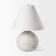 Mercana Mehdi Cream Ceramic Table Lamp