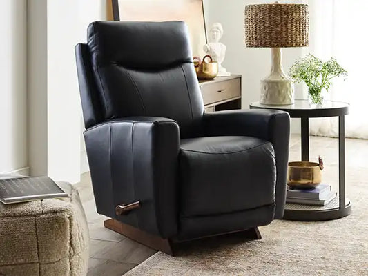LAZBOY Kodie Rocking Recliner / Navy Leather