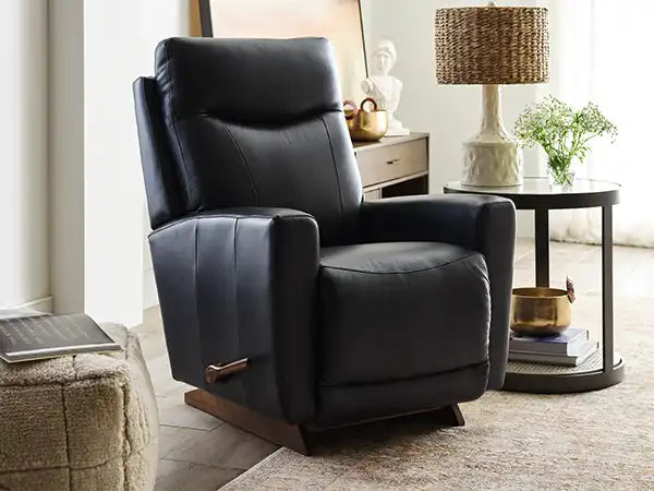 LAZBOY Kodie Rocking Recliner / Navy Leather