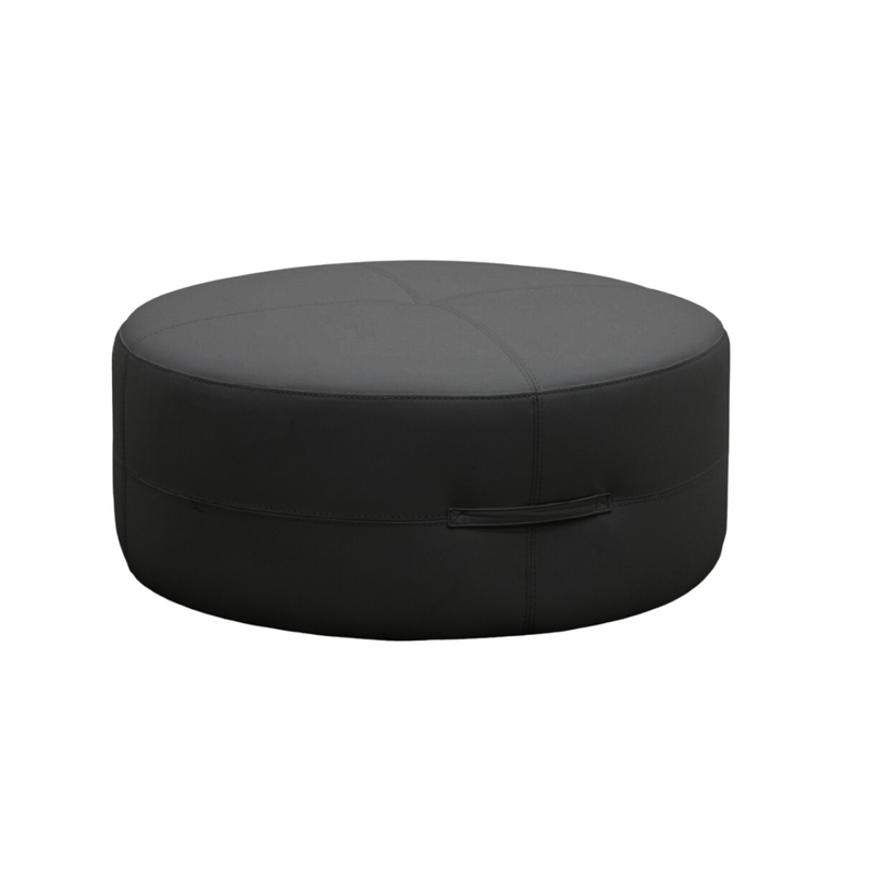 HTL Kiko Leather Ottoman