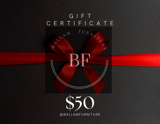 Ballam Furniture  E-GIFT CARD