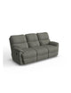 LAZBOY Trouper Reclining Sofa w/ Drop Down Console / Charcoal