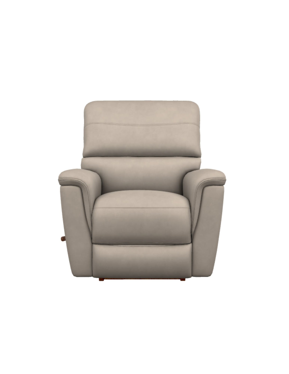 LAZBOY Ava Leather Rocking Recliner / Ivory
