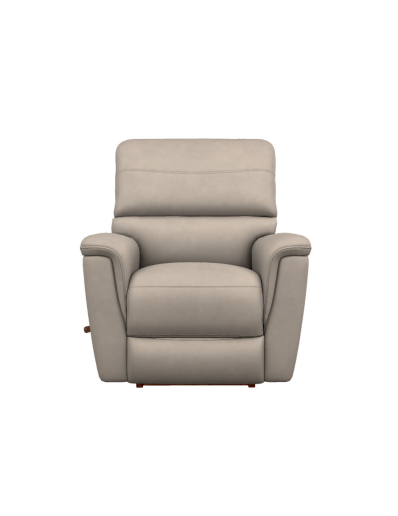 LAZBOY Ava Leather Rocking Recliner / Ivory