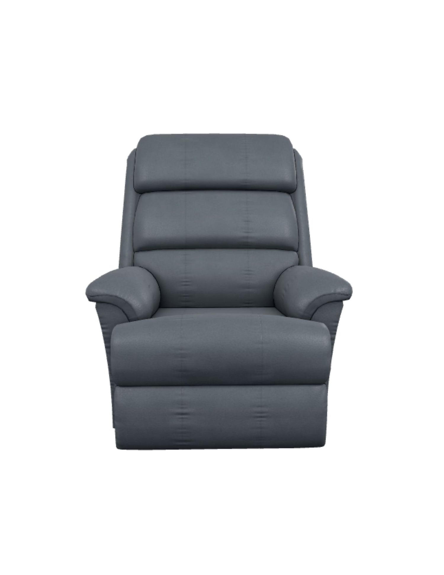 LAZBOY Astor Power Leather Recliner / Blue