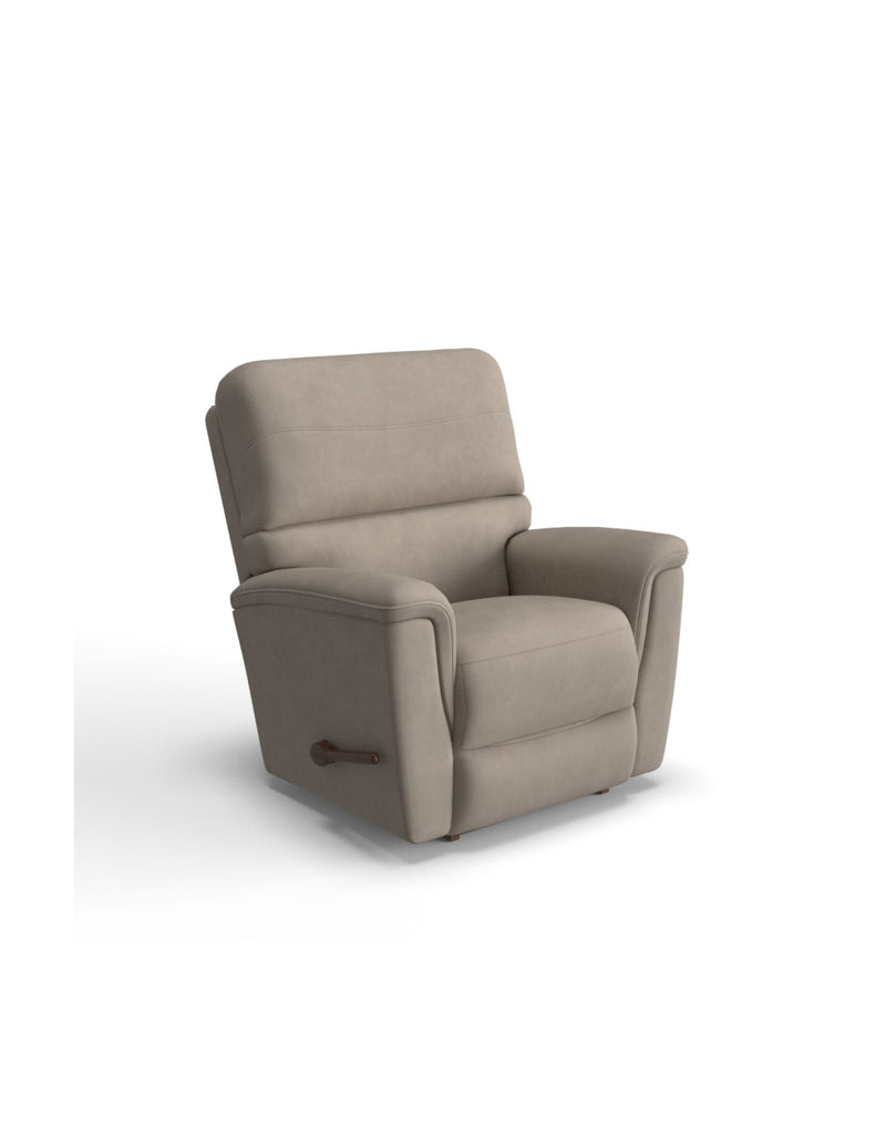 LAZBOY Ava Leather Rocking Recliner / Ivory