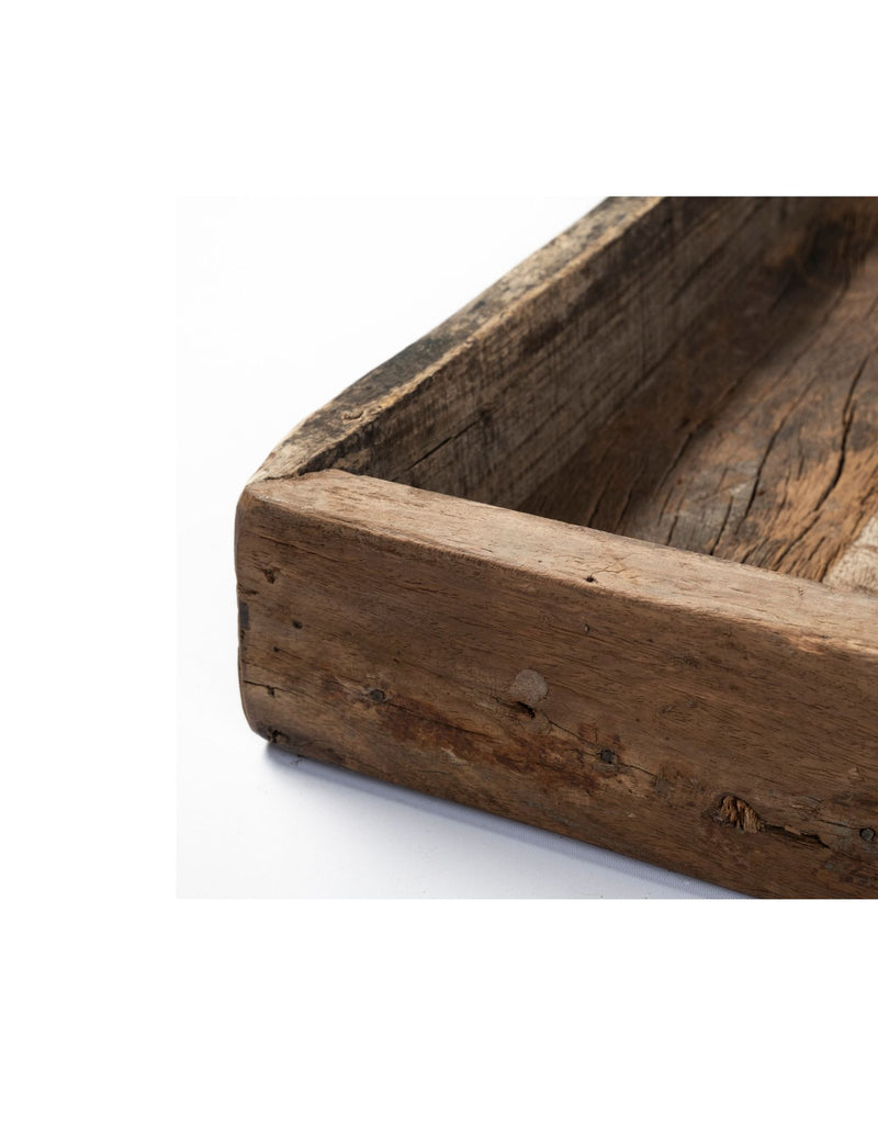 MERCANA Carson 24" Reclaimed Wood Tray