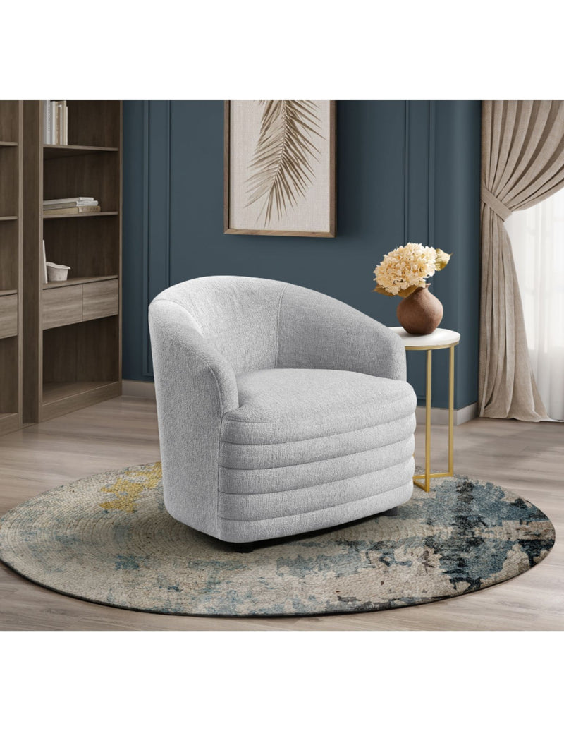 Seville Swivel Chair / Grey