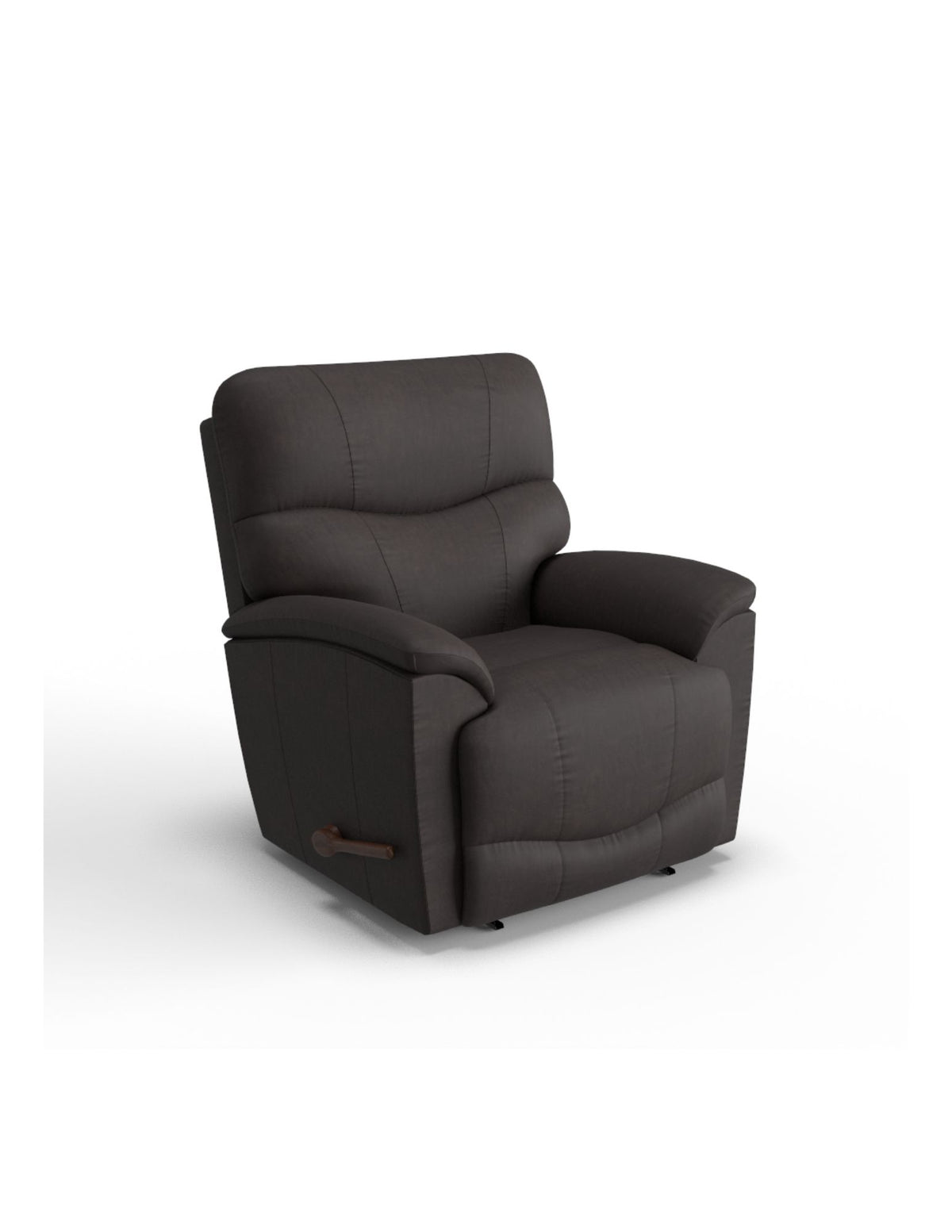 LAZBOY Trouper Leather Recliner / Walnut
