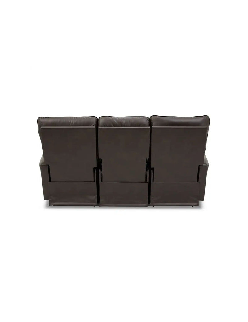 LAZBOY Belmont Reclining Sofa w/ Drop Down Table - Camel
