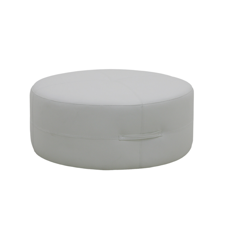 HTL Kiko Leather Ottoman