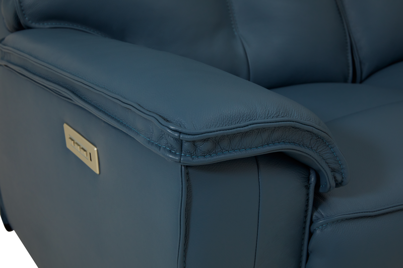 PALLISER OAKLEY POWER LOVESEAT WITH POWER HEADREST AND LUMBAR