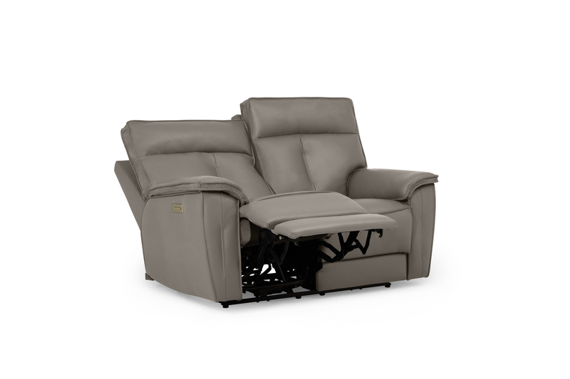 PALLISER OAKLEY POWER LOVESEAT WITH POWER HEADREST AND LUMBAR