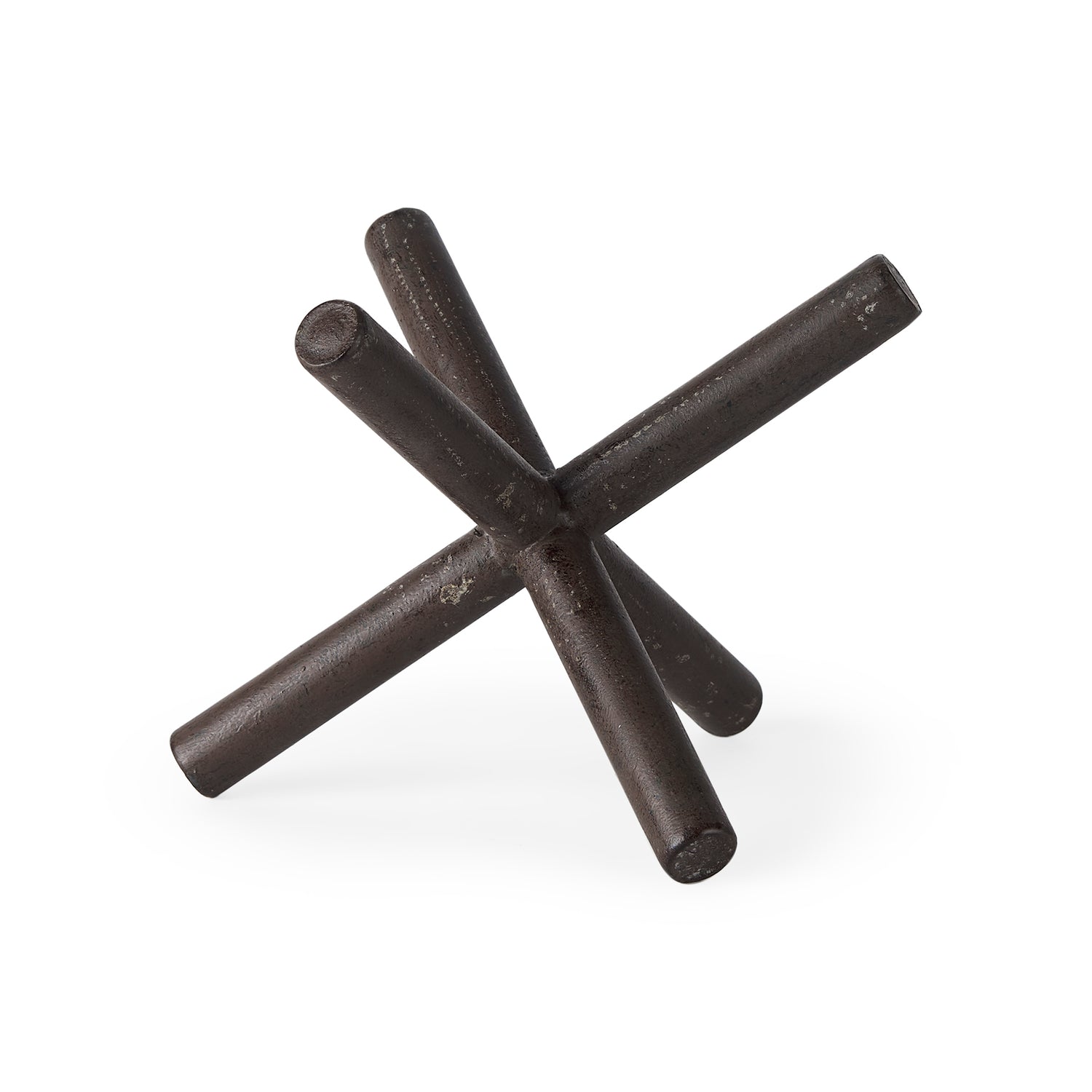 Mercana Astericks II (Medium) 8L x 7W Brown Metal Decor Object