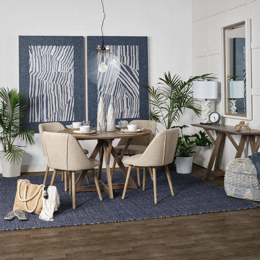 Mercana Jennings 54.0L x 16.0W x 29.5H Rectangular Brown Wood Console Table