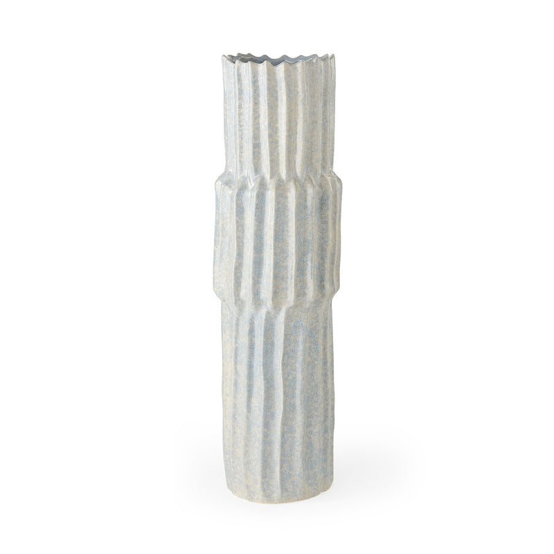 Mercana Cardon 23.0H Gray Ceramic Vase