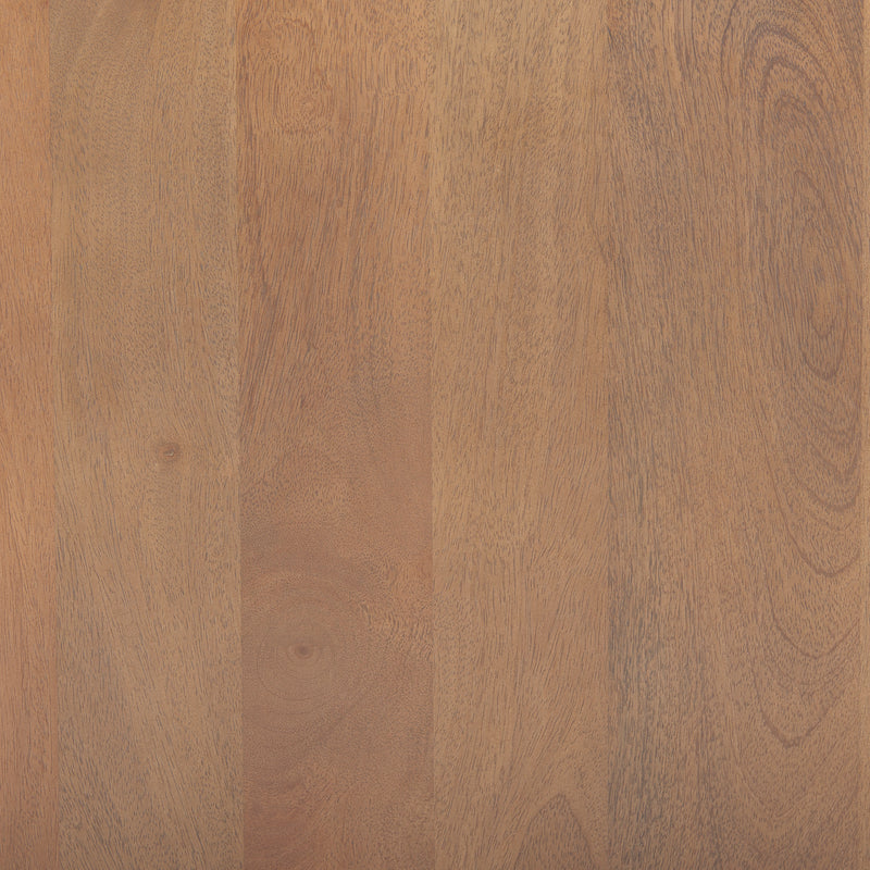 Mercana Grier Medium Brown Wood w/ Cane Accent Table-Nightstand