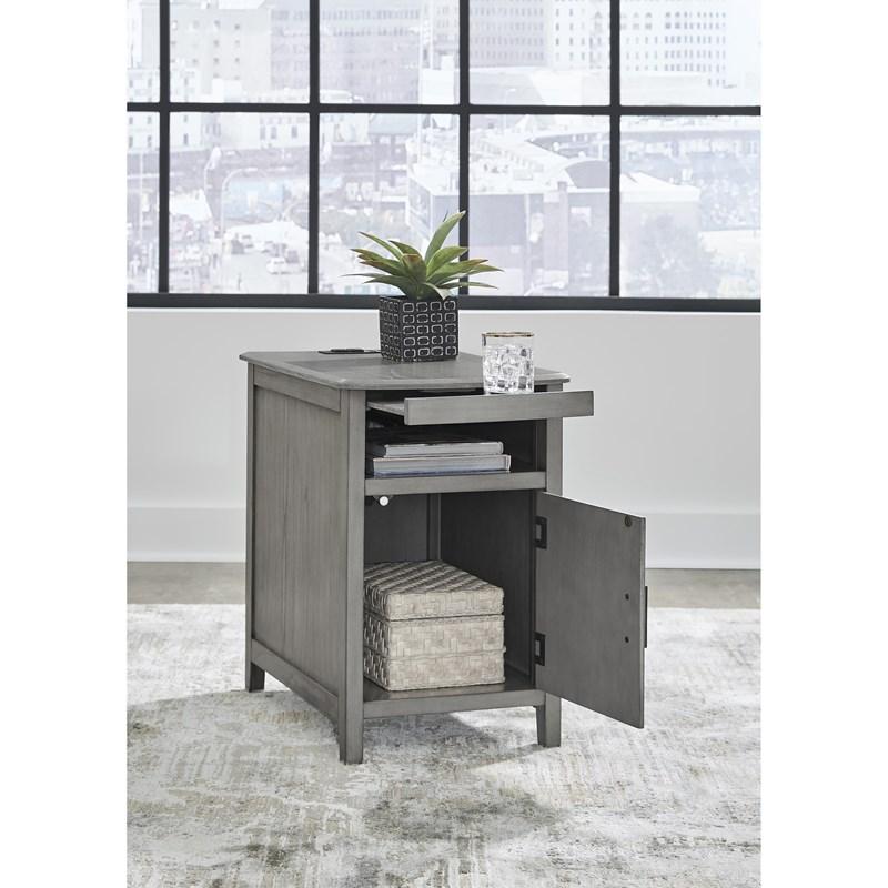 Ashley Furniture Devonsted Chairside End Table