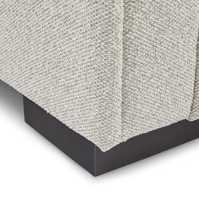 LAZBOY Armitage Leather Reclining Chair and a Half / Greystone