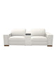LAZBOY Armitage Leather 3-Piece Sectional / Ivory