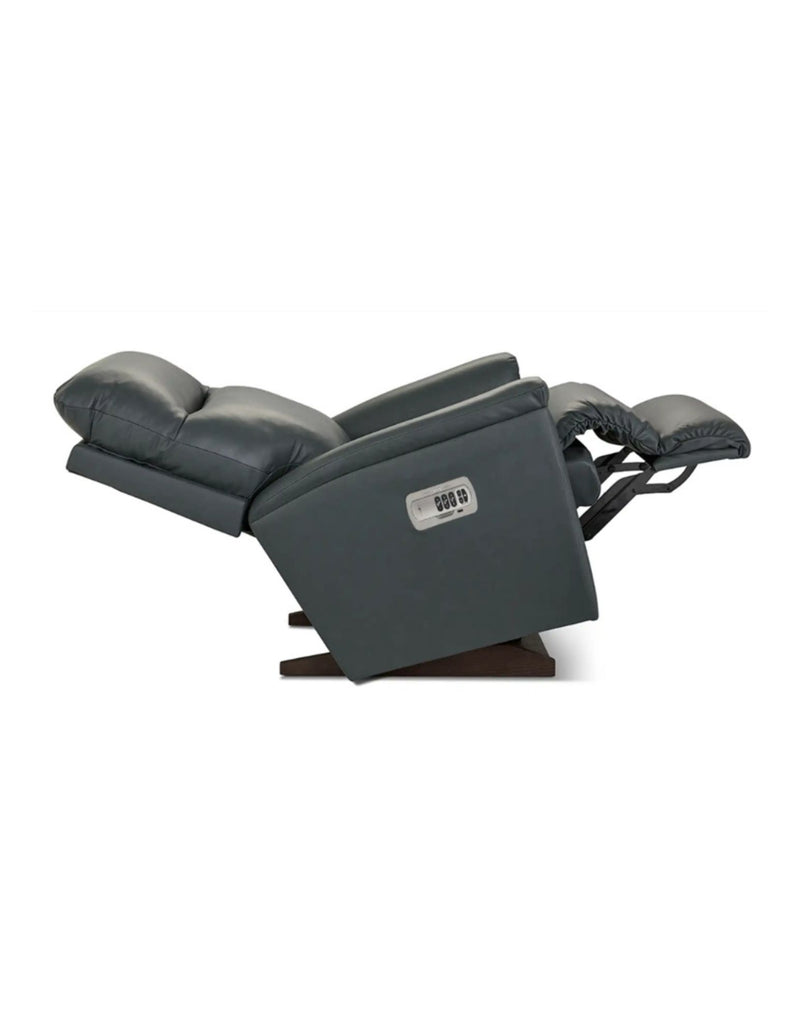 LAZBOY Norton Power Rocking Recliner / Blue Grey