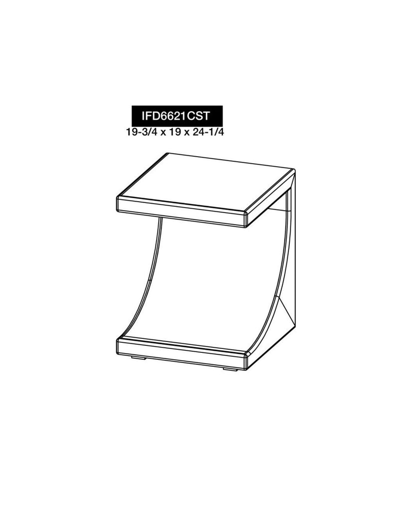 IFD Mezquite Chairside Table