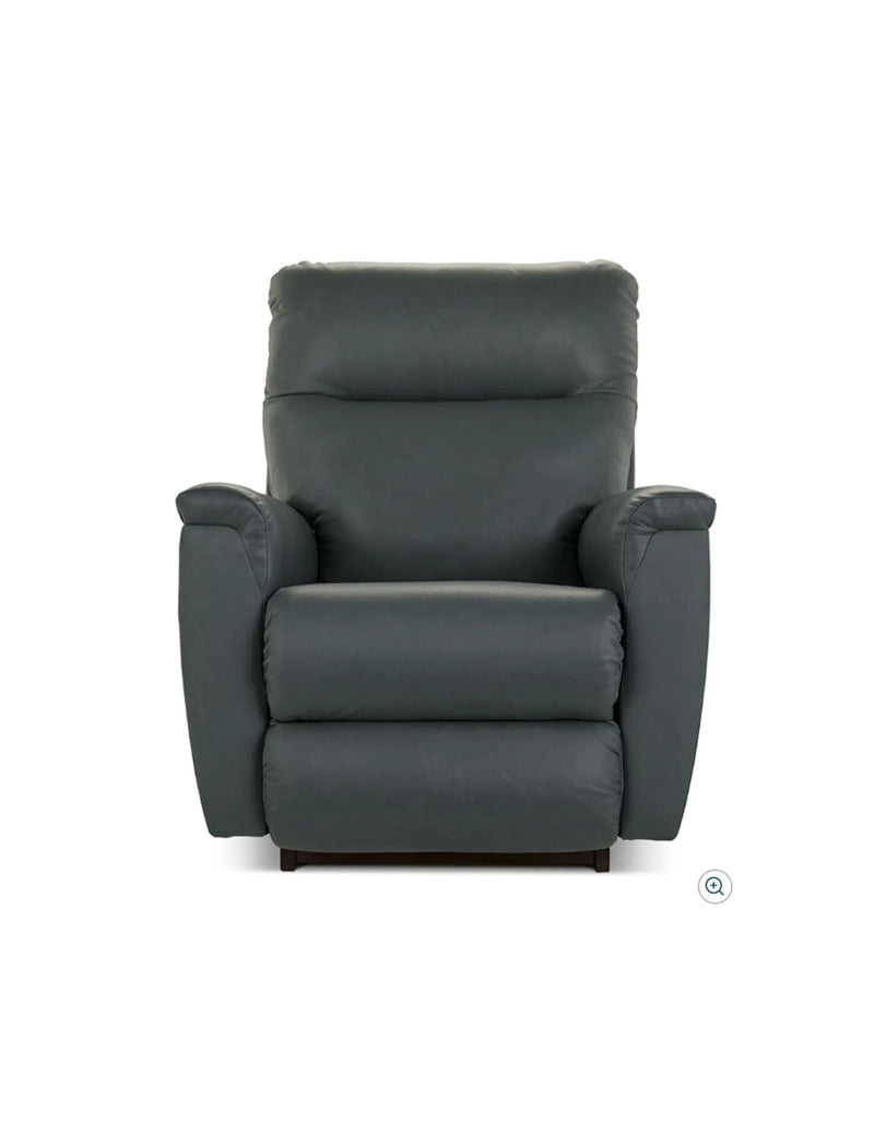 LAZBOY Norton Power Rocking Recliner / Blue Grey