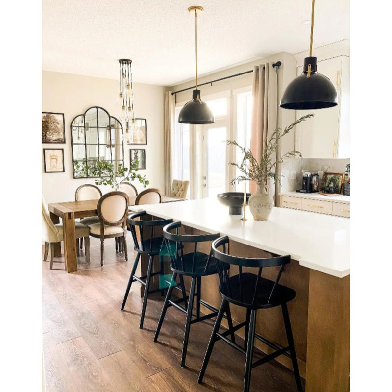 EQ3 Lyla Arm Counter Stool