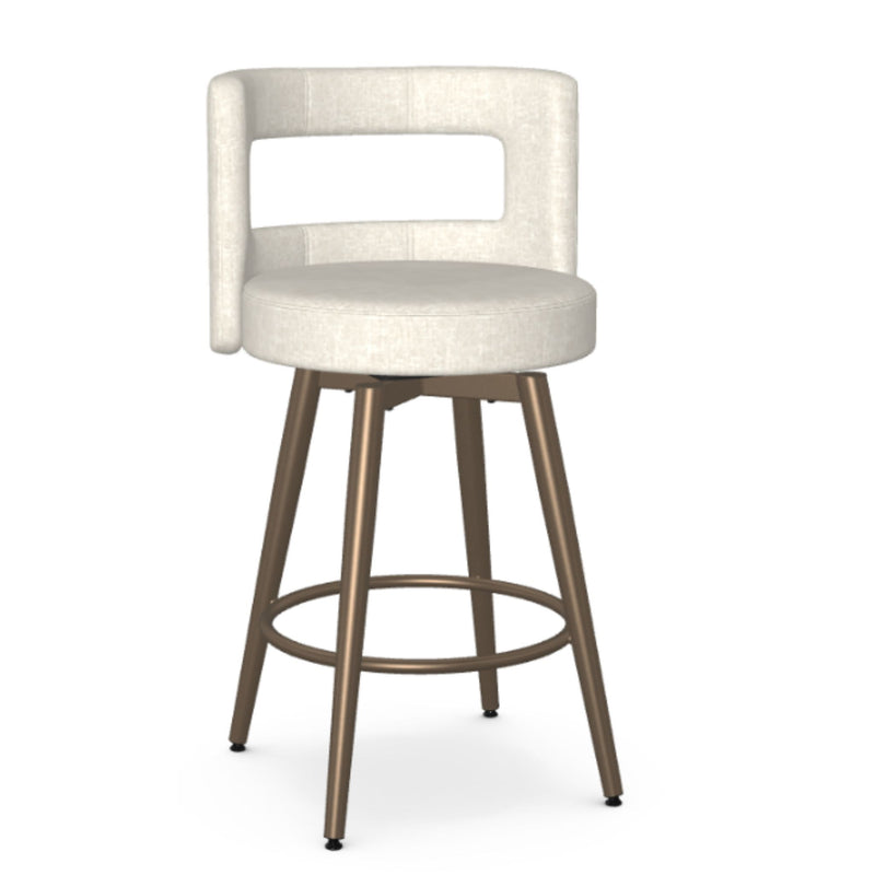 Amisco Curtis Swivel Stool