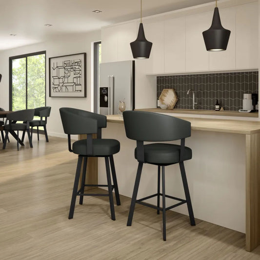 Amisco Grissom Swivel Stool