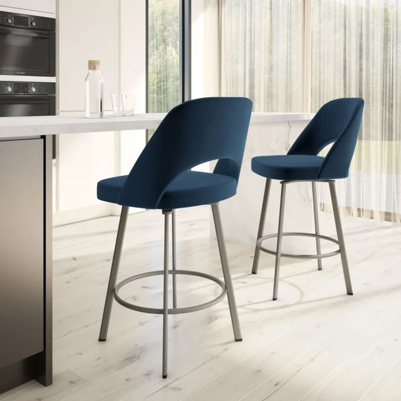 Amisco Scarlett Swivel Stool