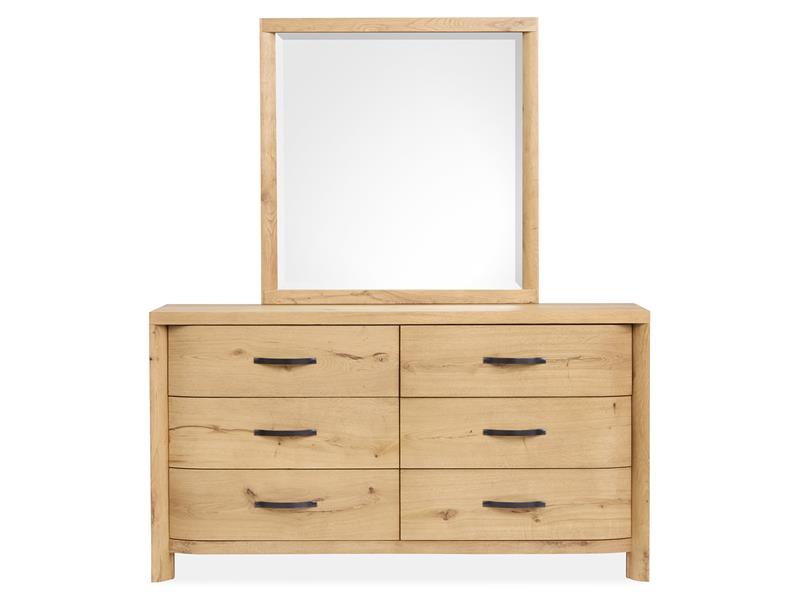 MH Laramie Queen Bedroom Set / Honey Wheat