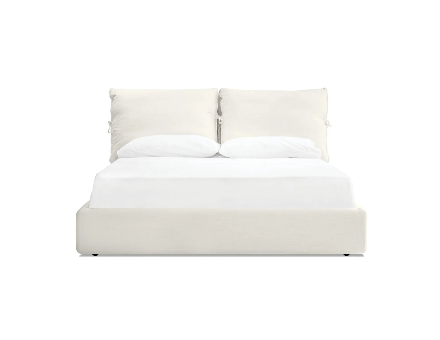 Mobital Plume Bed in Cream Linen