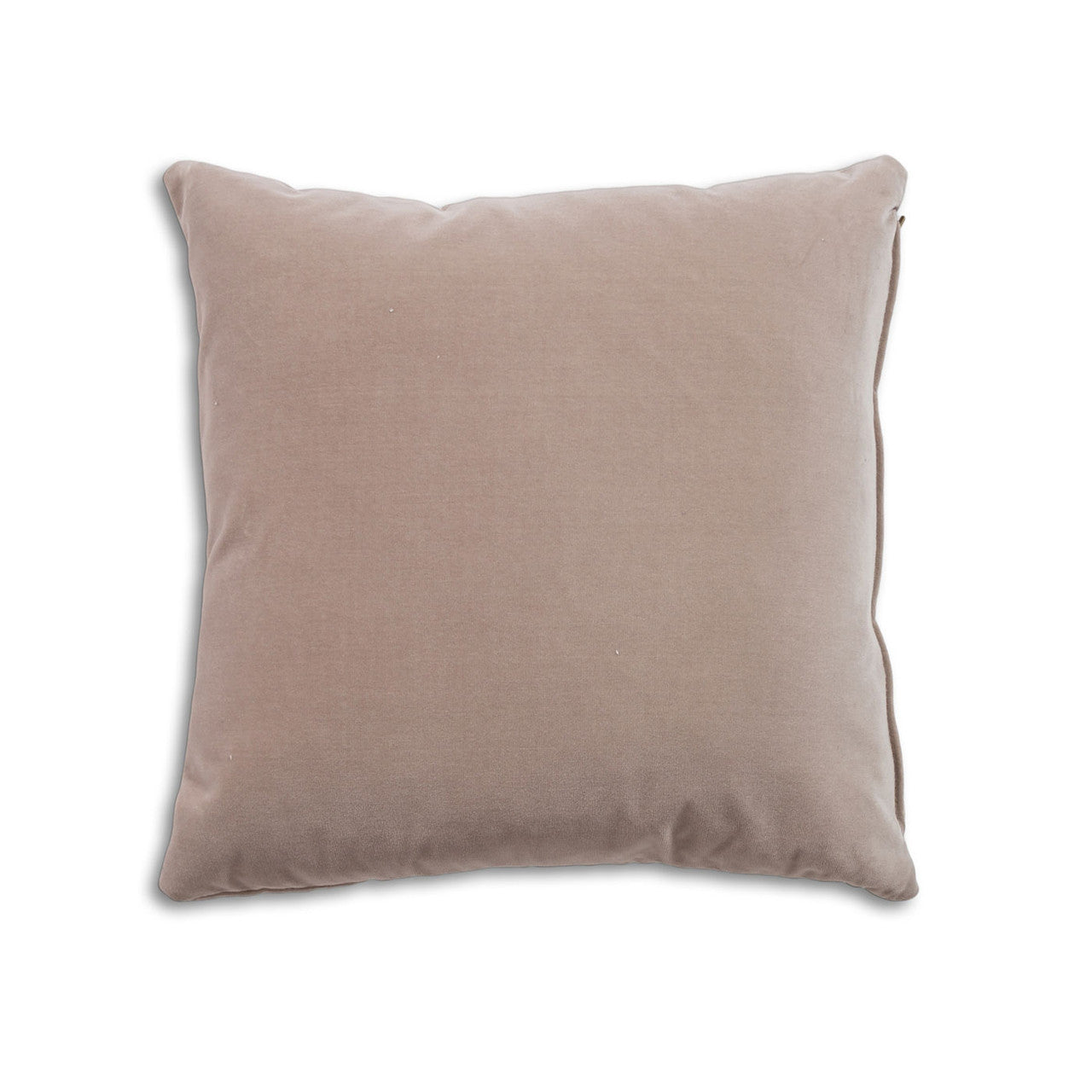 Style in Form Breathe 18" Square Feather Cushion - Oyster Velvet.
