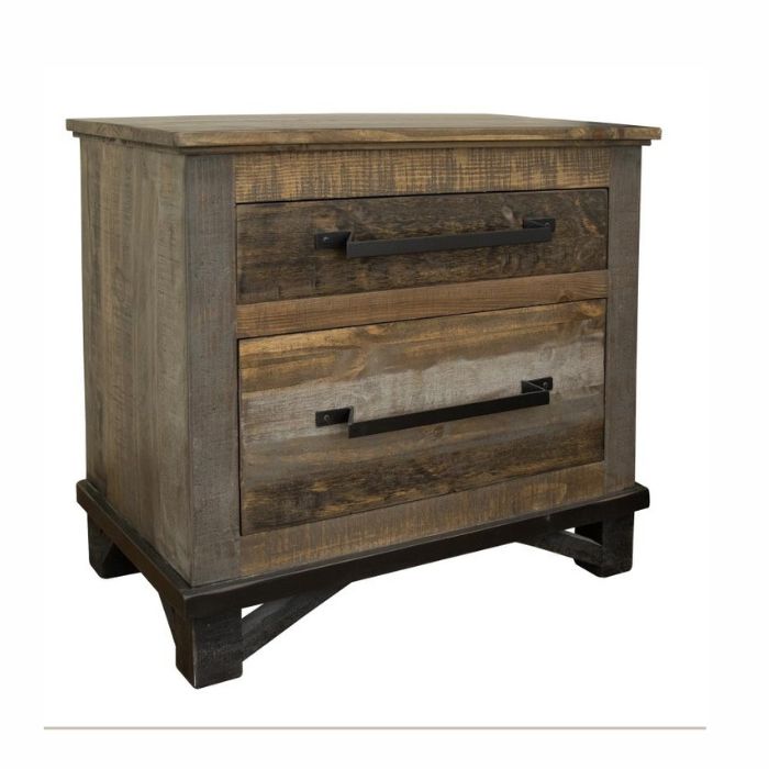 IFD Loft Brown Nightstand