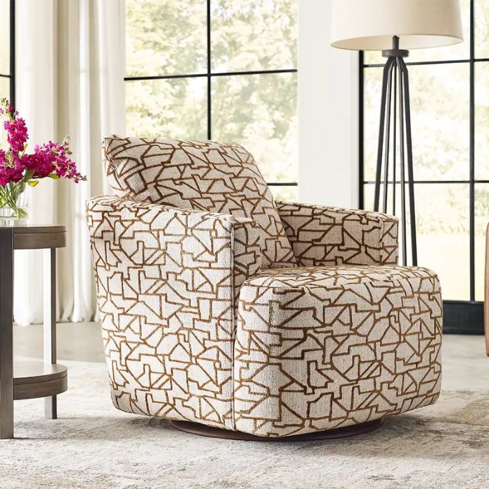 LA-Z-BOY MAEVE Glider Chair / Pewter