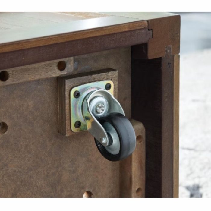 ASHLEY Boardernest Coffee Table w/ 4 Stools