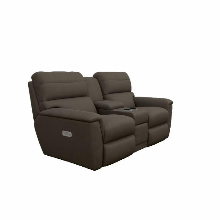 LA-Z-BOY Ava Power Reclining Loveseat w/ Console Headrest & Lumbar
