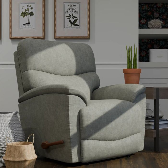 LA-Z-BOY Trouper Rocking Recliner/ Charcoal