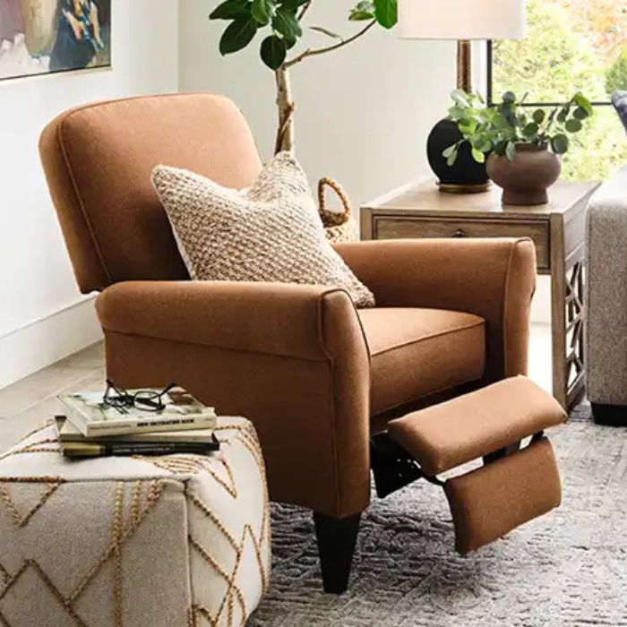 LA-Z-BOY HAVEN High Leg Recliner / Olive