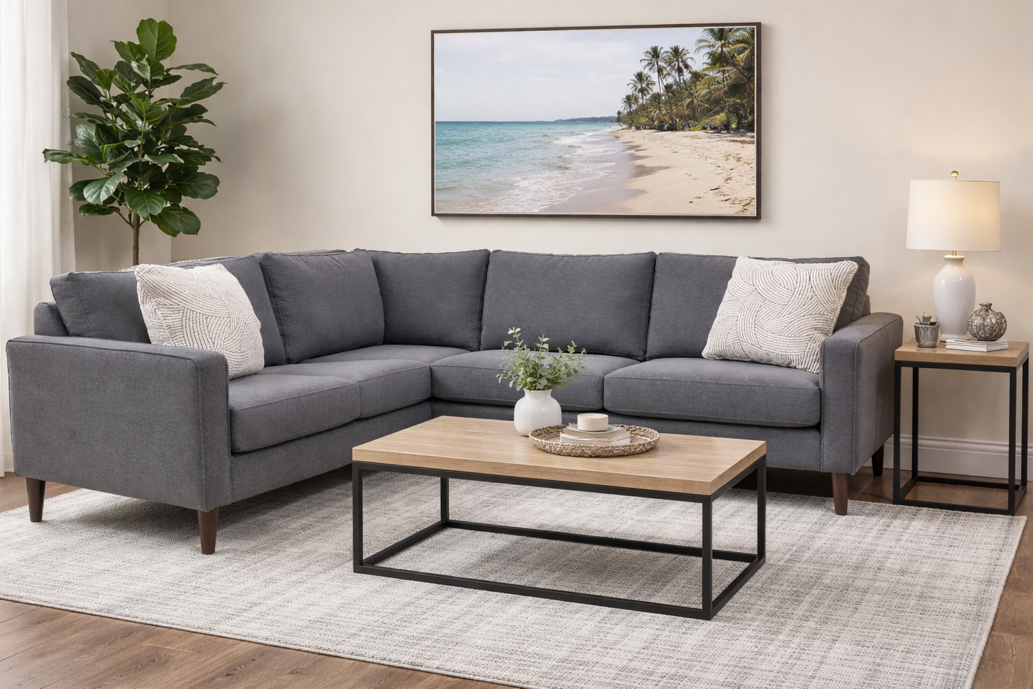 STYLUS Adel 2-Piece Sectional / Element Milestone