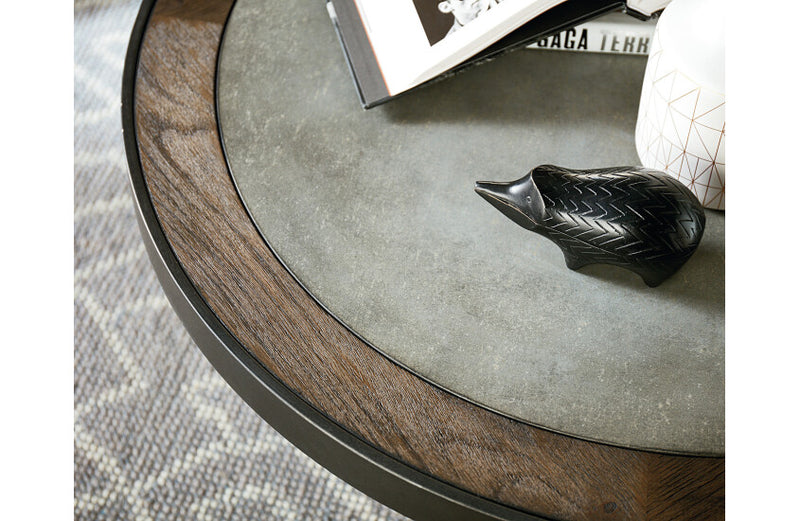 Hammary GREYSTON-HAMILTON ROUND COCKTAIL TABLE