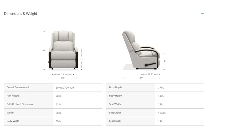 LA-Z-BOY Harbor Town Wall Recliner
