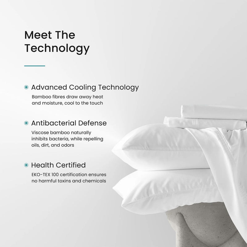 Hush Bedding Iced Cooling Sheets – Stay Cool All Night