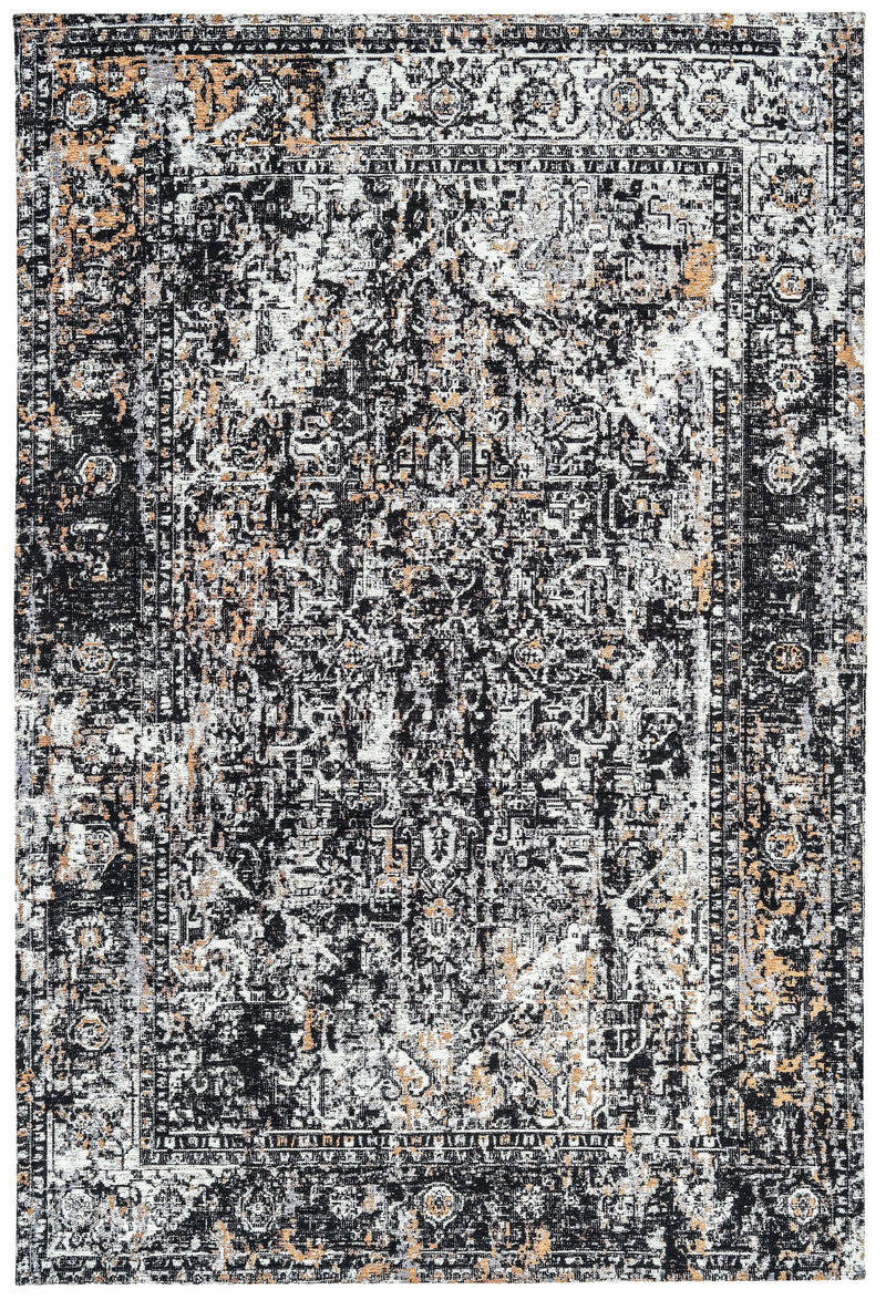 Mother Ruggers Jacquard Black Cooper Rug