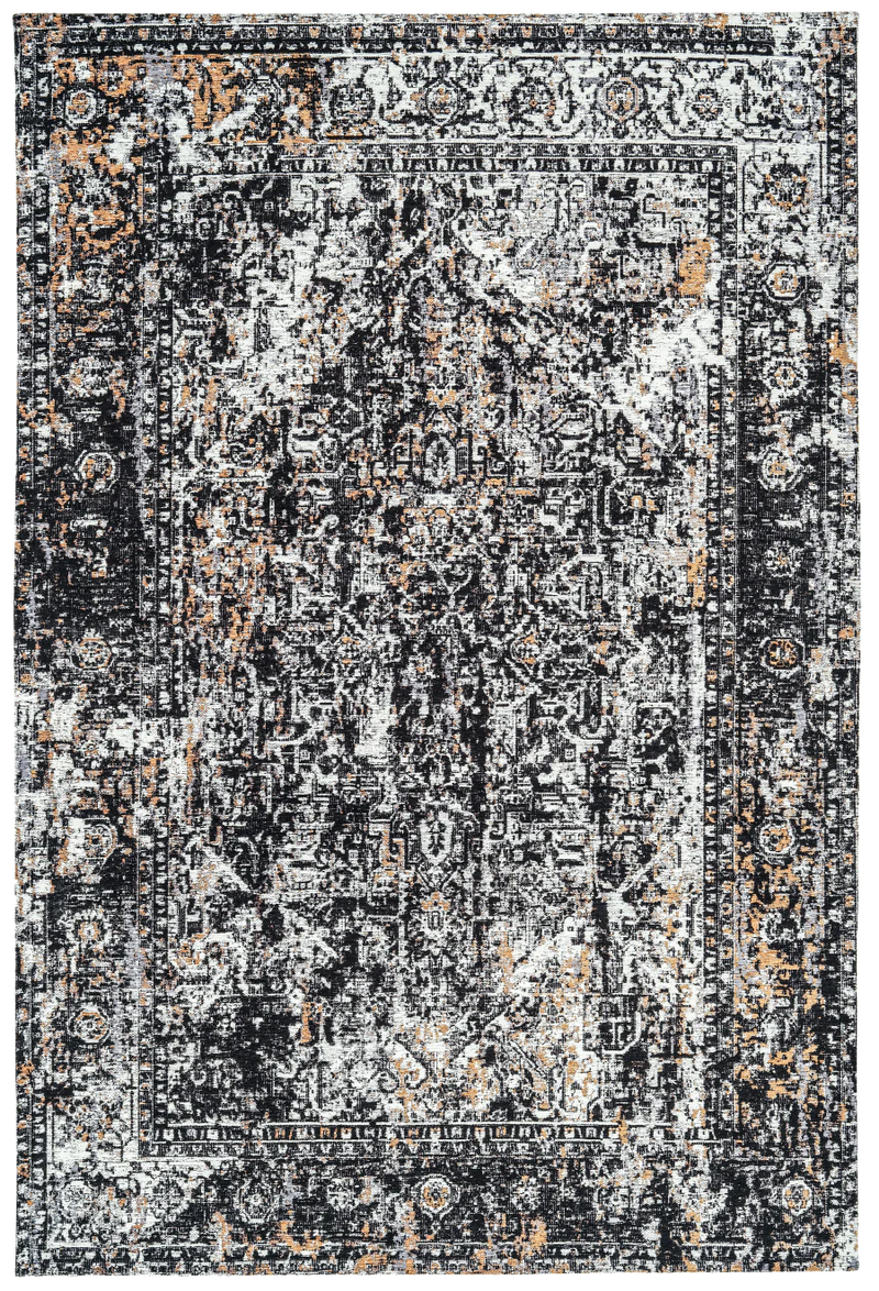 Mother Ruggers Jacquard Black Cooper Rug