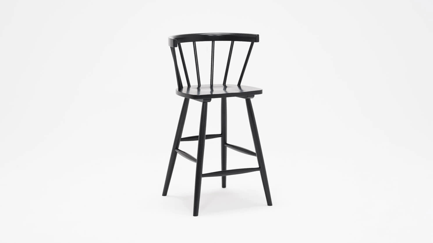 EQ3 Lyla Arm Counter Stool - Thumbnail 5