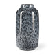 Mercana Masai Medium Black Mottled Glass Vase